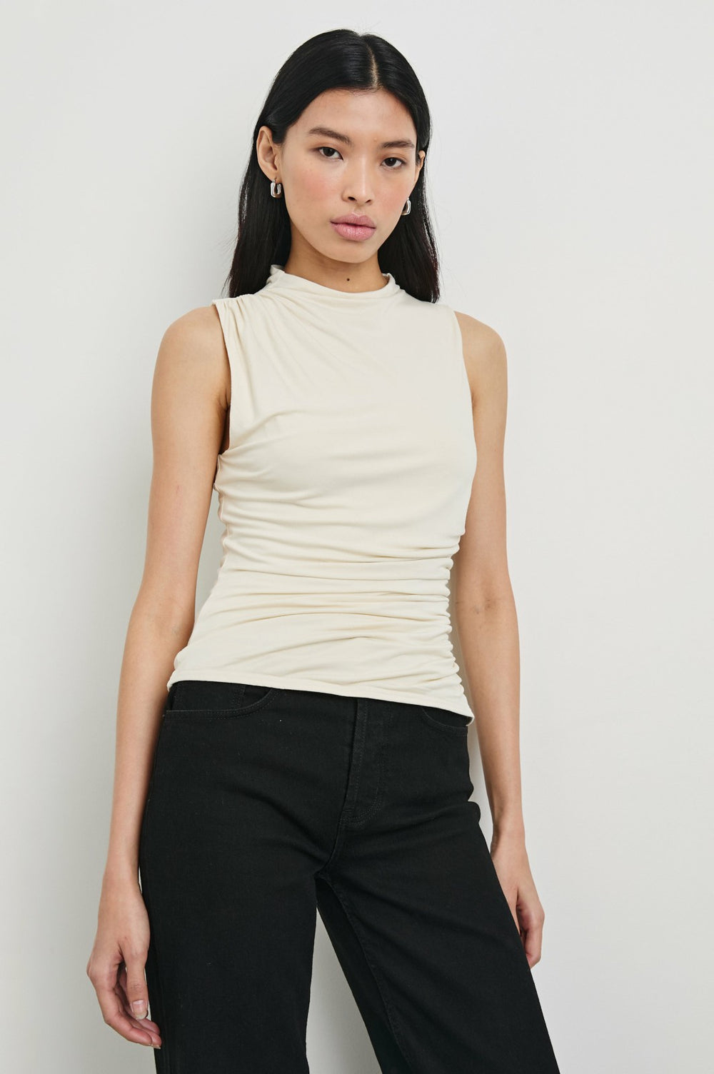 CHRISTEN TOP - IVORY| Rails for sale