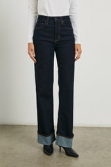 GETTY WIDE LEG - MIDNIGHT BLUES CUFFED| Rails US