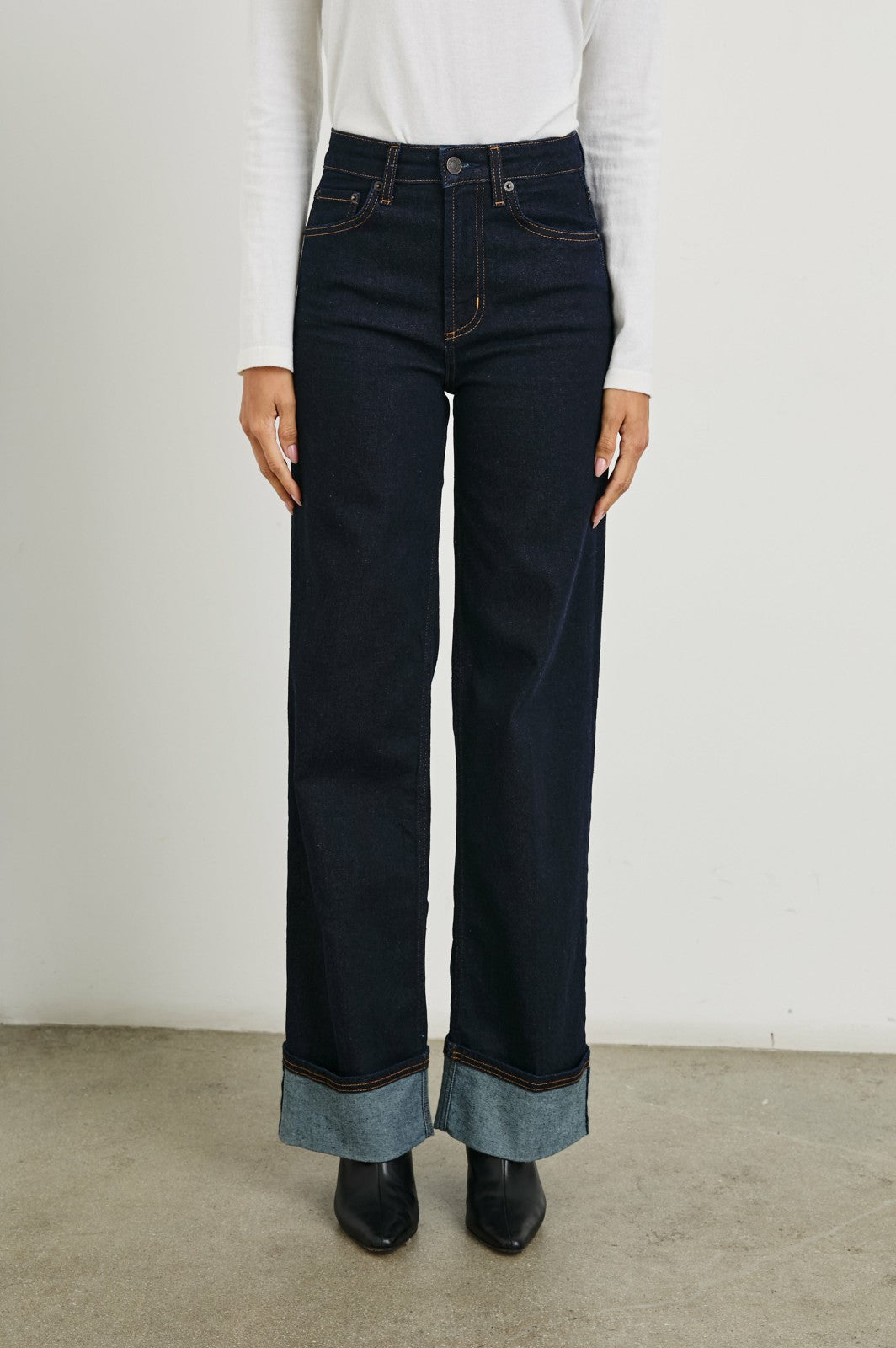 GETTY WIDE LEG - MIDNIGHT BLUES CUFFED| Rails US
