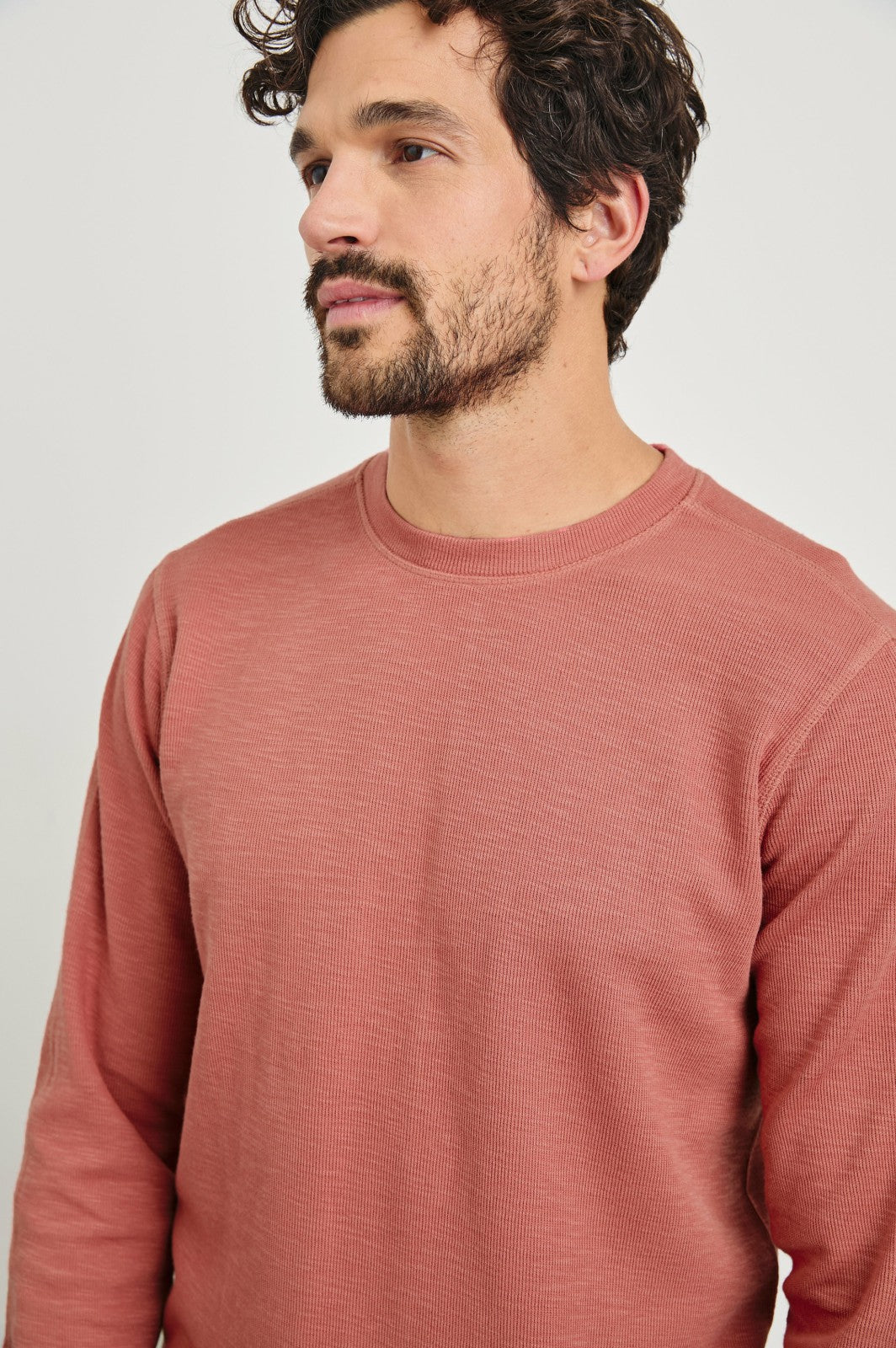 RHEESE LONG SLEEVE TEE - RED BRICK| Rails on sale