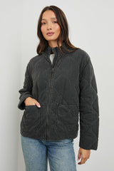 DENVER JACKET - FADED BLACK| Rails discount