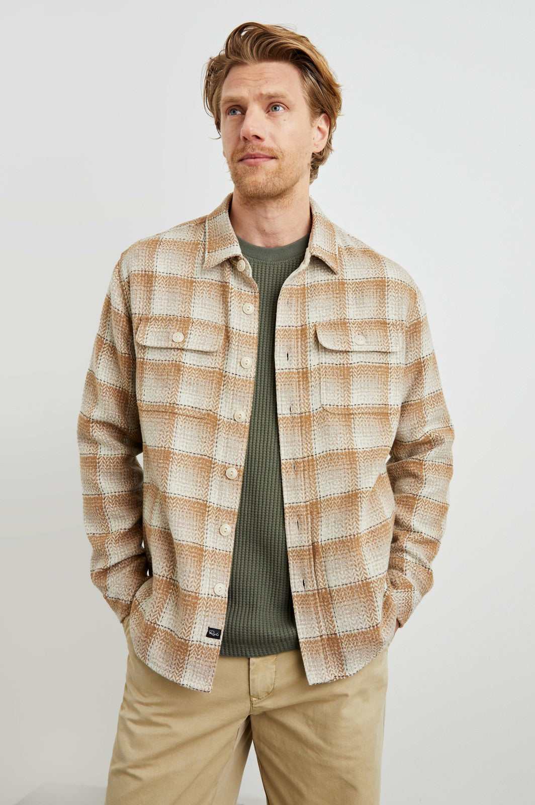 BERKSHIRE SHIRT JACKET - SIENNA SUNSET| Rails outlet