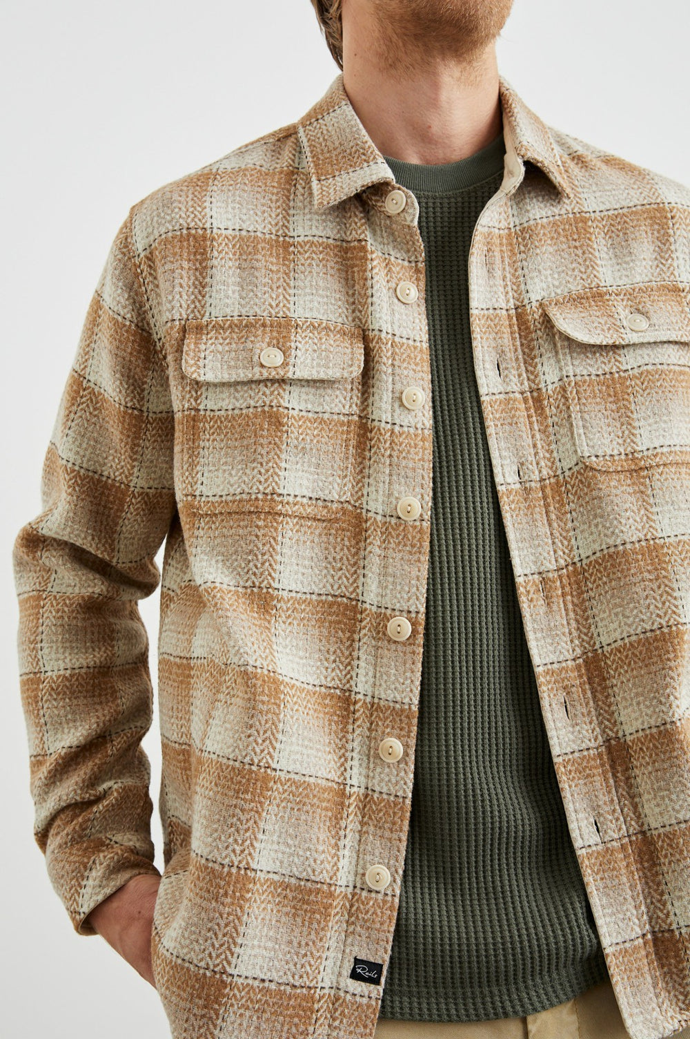 BERKSHIRE SHIRT JACKET - SIENNA SUNSET| Rails outlet