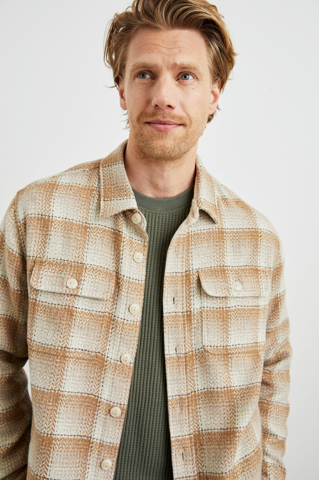 BERKSHIRE SHIRT JACKET - SIENNA SUNSET| Rails outlet