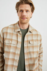 BERKSHIRE SHIRT JACKET - SIENNA SUNSET| Rails outlet