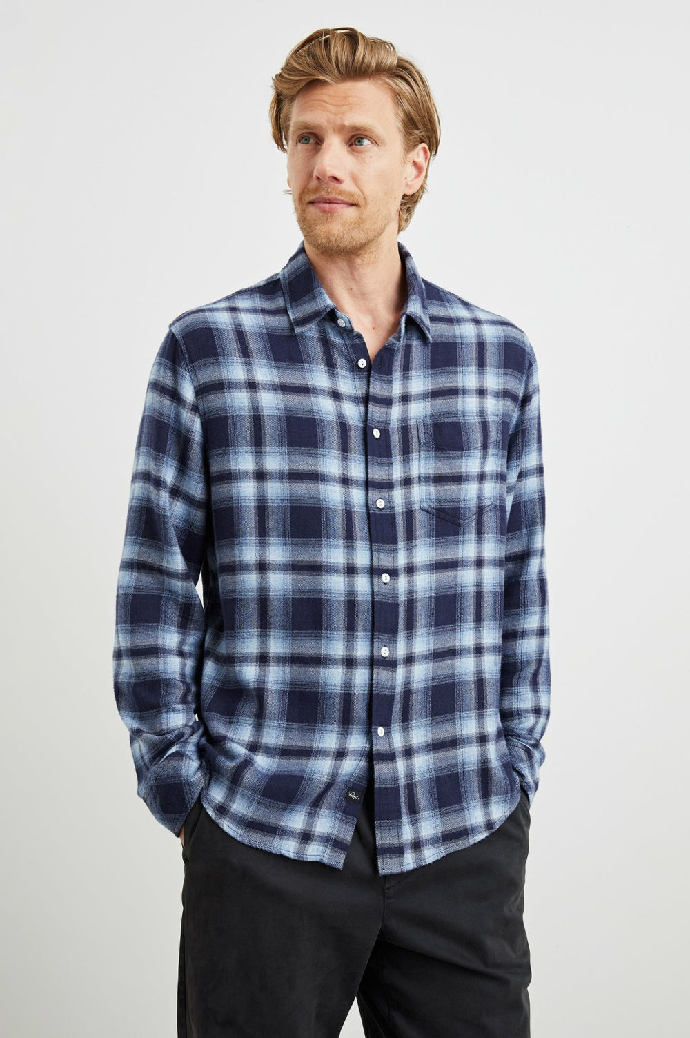 LENNOX SHIRT - BLUE OPAL| Rails for sale
