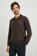 HERRINGTON SWEATER - BROWN HERRINGBONE MELANGE| Rails on sale