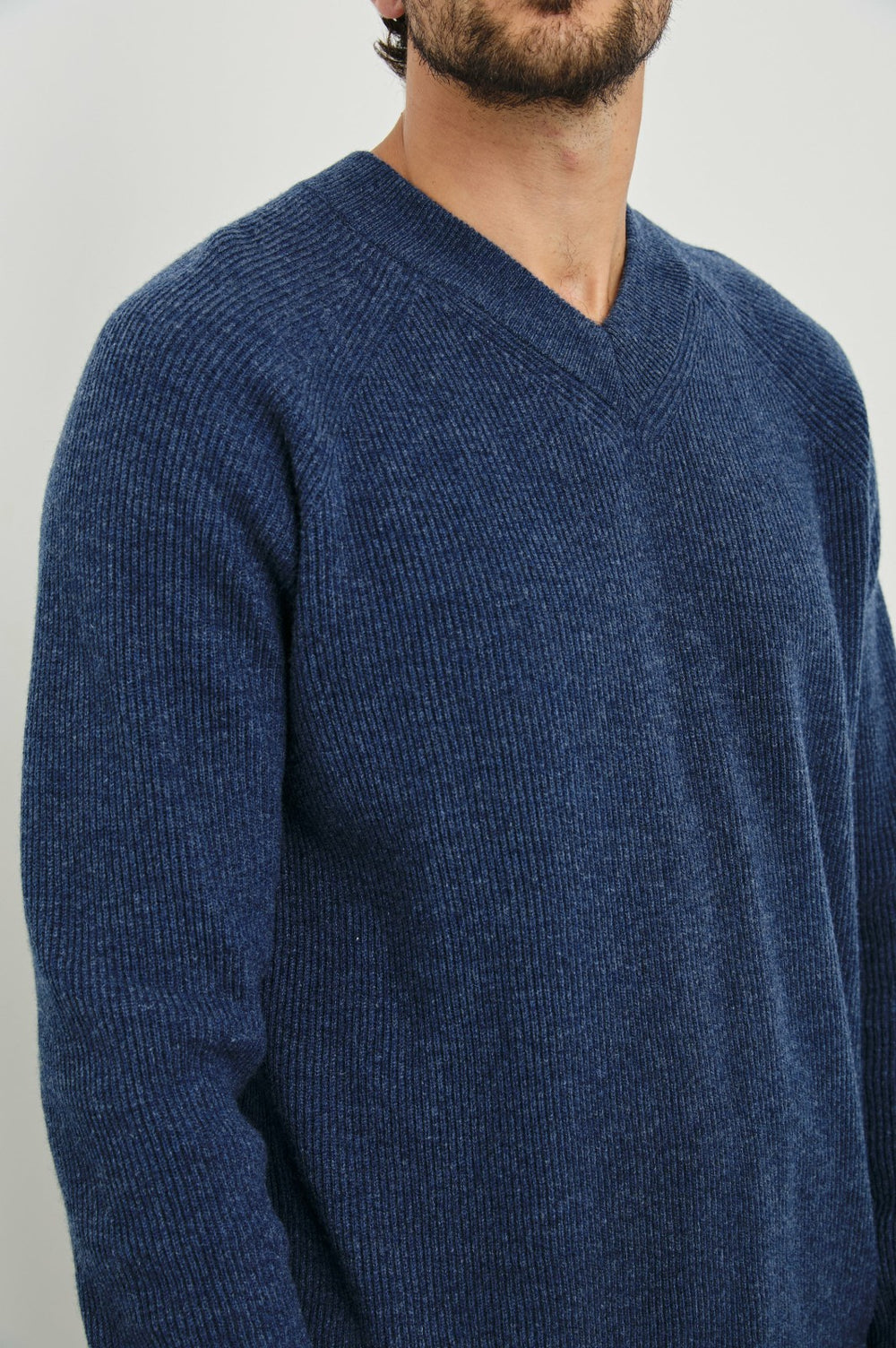 ANSEL SWEATER - BLUE MELANGE| Rails sale
