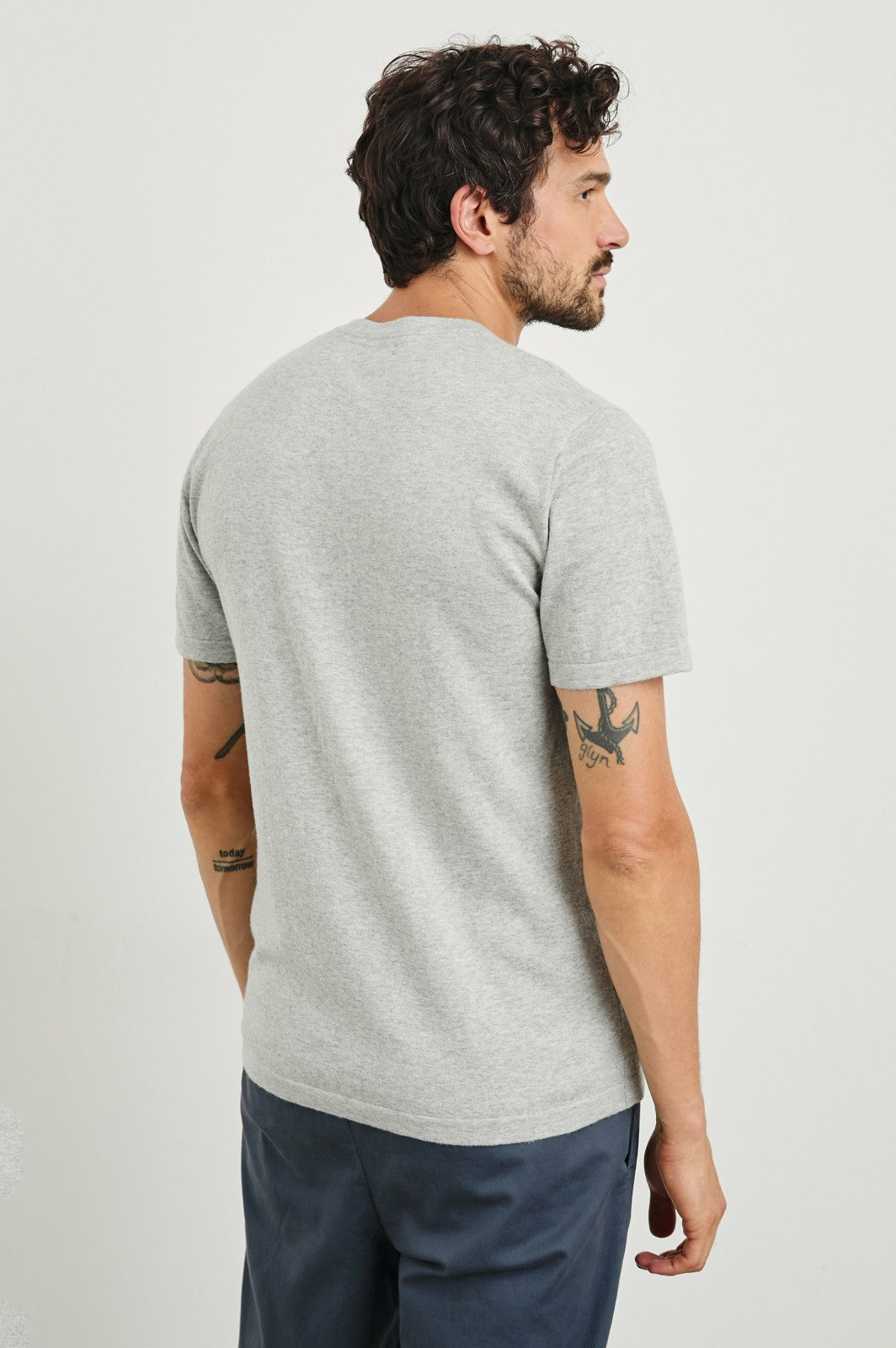 MASON COTTON CASHMERE T-SHIRT - HEATHER GREY| Rails sale