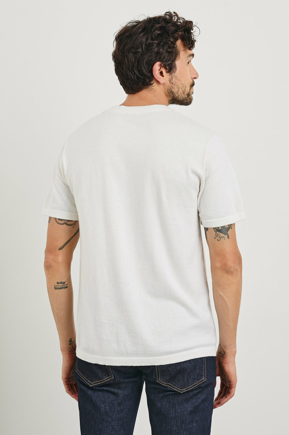 MASON COTTON CASHMERE T-SHIRT - CREAM| Rails discount