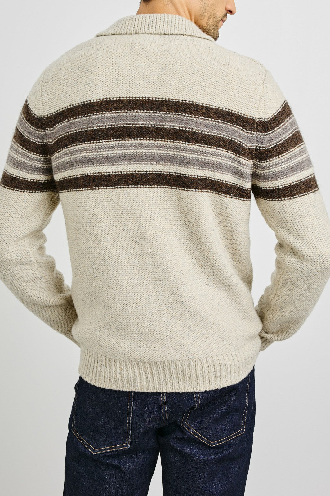 SELDON CARDIGAN - OAT TAR| Rails near me