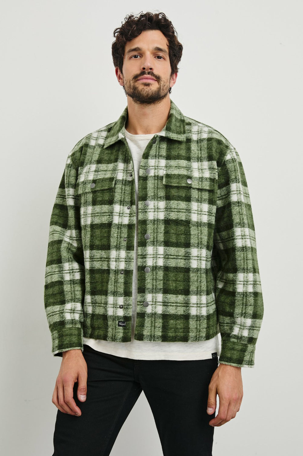 SAXON JACKET - GREEN MIST| Rails outlet