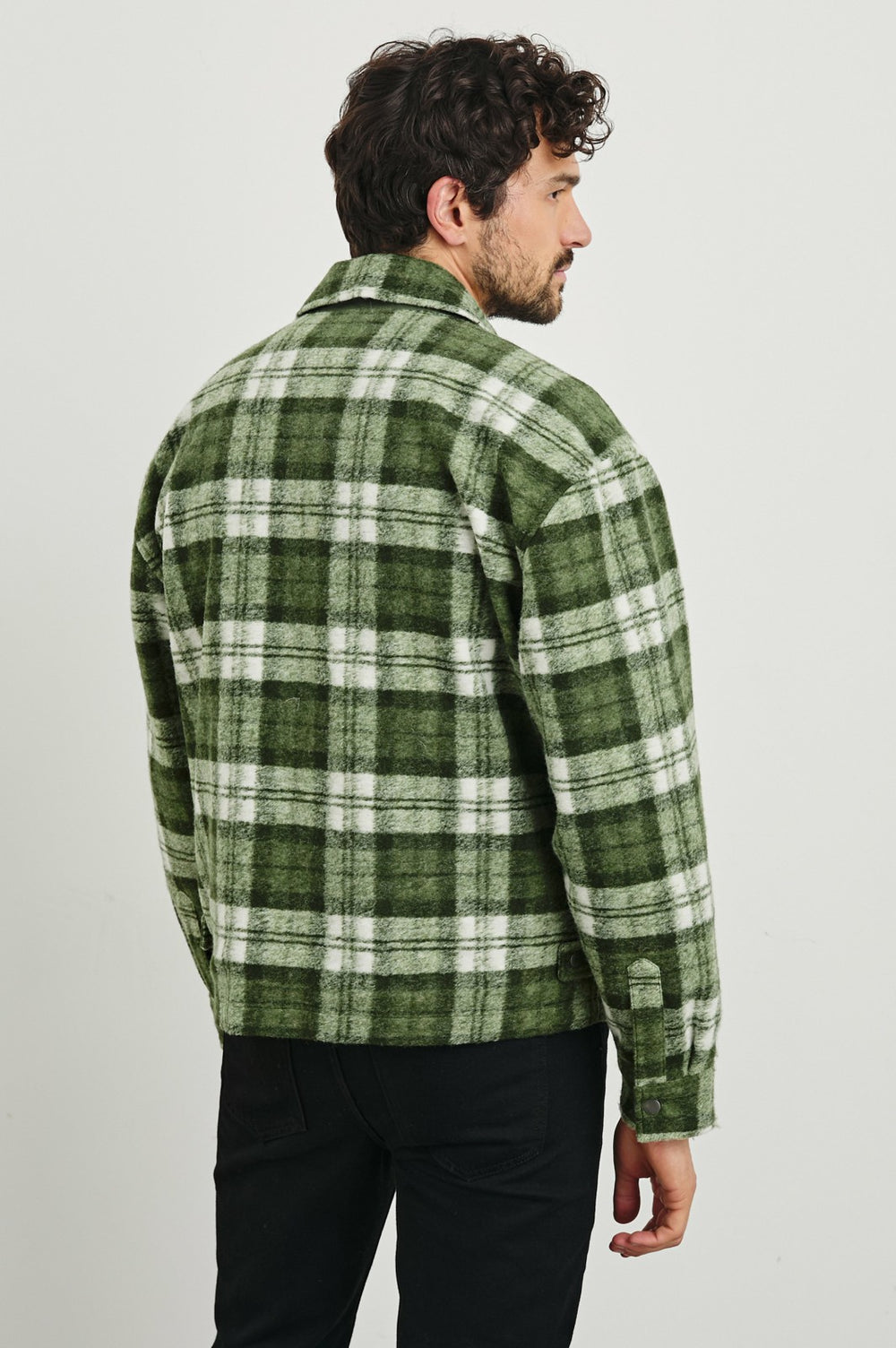 SAXON JACKET - GREEN MIST| Rails outlet