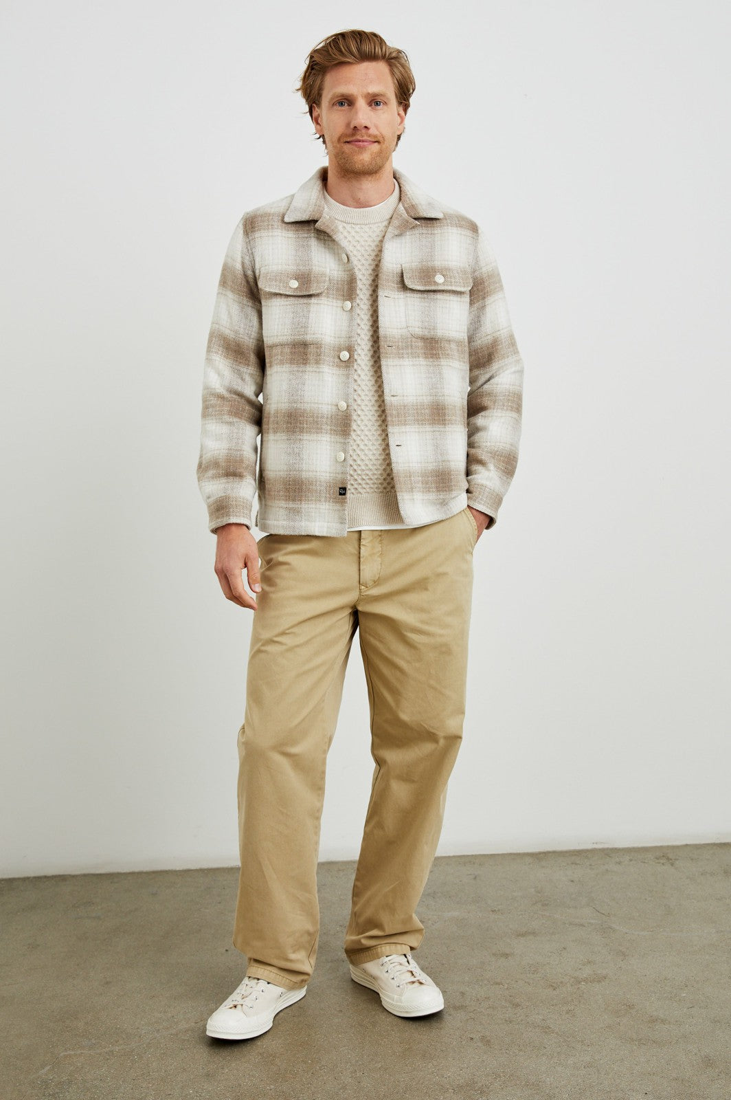 VIGGO SHIRT JACKET - LIONS MANE| Rails for sale