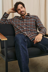 FORREST SHIRT - HICKORY BLUE MELANGE| Rails US