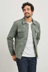 CLAUDE SHIRT JACKET - BASIL ECRU QUILT| Rails for sale