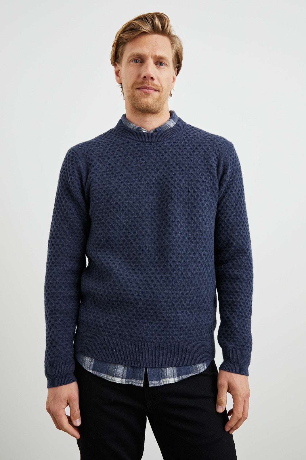CARRICK SWEATER - NAVY HEATHER| Rails for sale