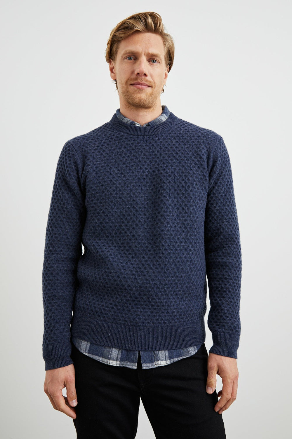 CARRICK SWEATER - NAVY HEATHER| Rails for sale