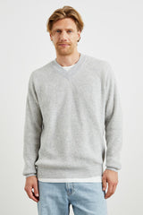 ANSEL SWEATER - GREY MELANGE| Rails outlet