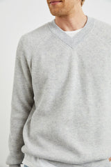 ANSEL SWEATER - GREY MELANGE| Rails outlet