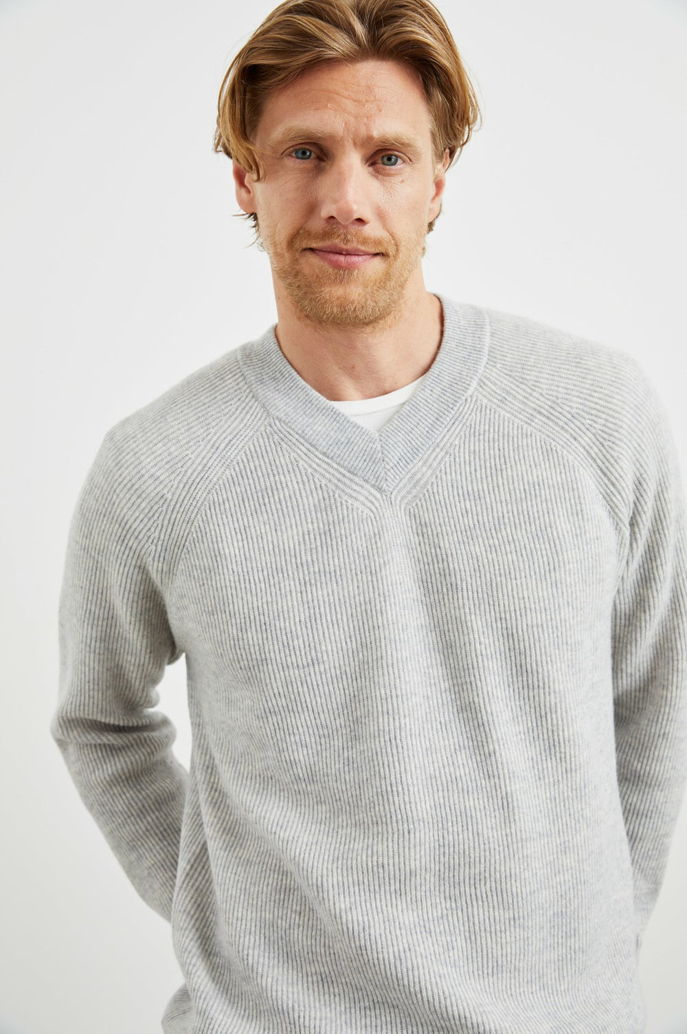 ANSEL SWEATER - GREY MELANGE| Rails outlet