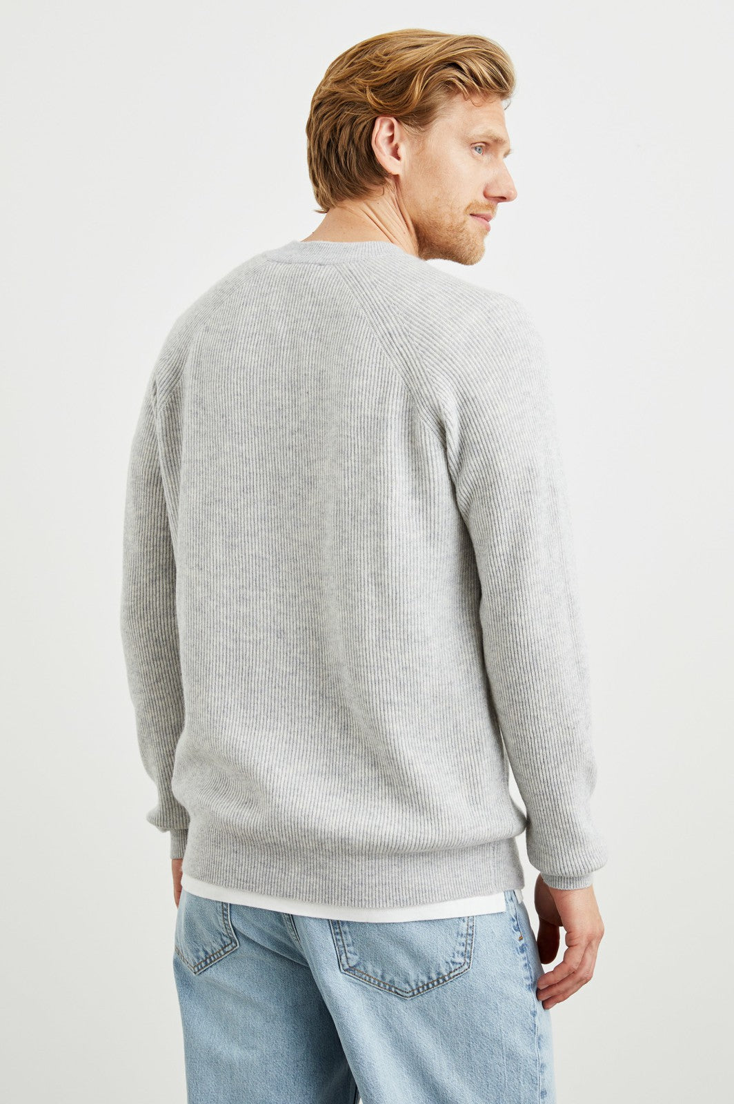 ANSEL SWEATER - GREY MELANGE| Rails outlet