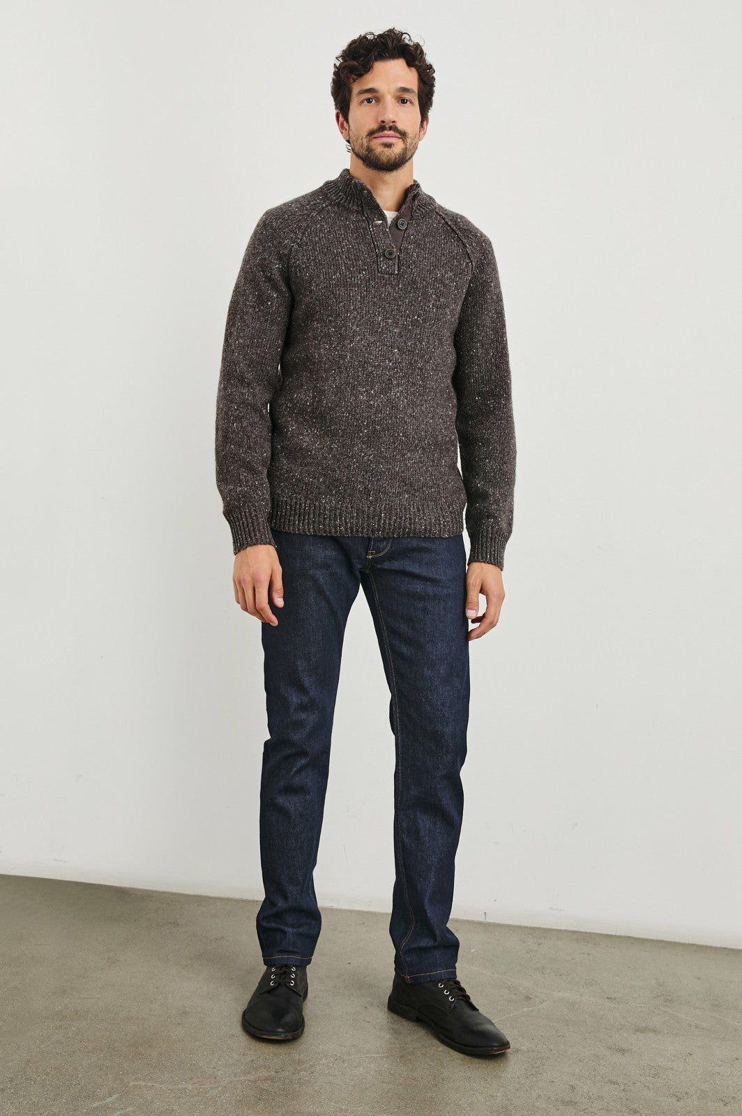 HARDING SWEATER - CAROB| Rails sale