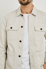 FRANKLIN JACKET - OAT RAILROAD DOBBY| Rails near me