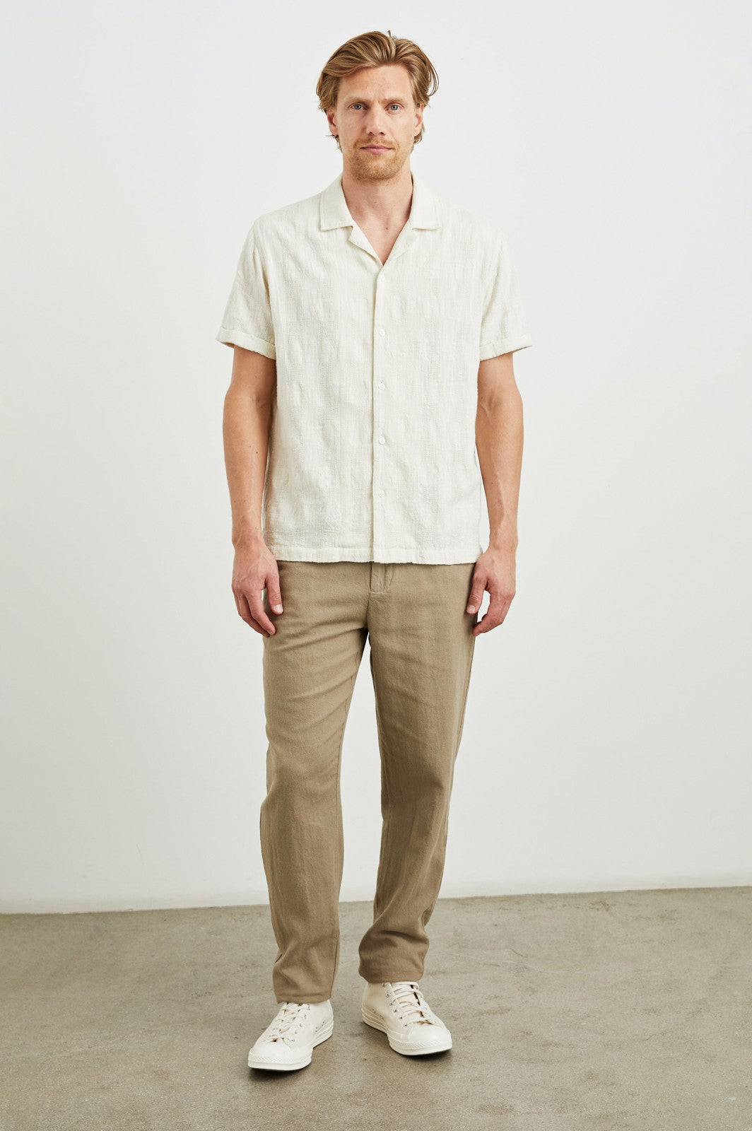 DRESDEN SHIRT - PARCHMENT| Rails outlet