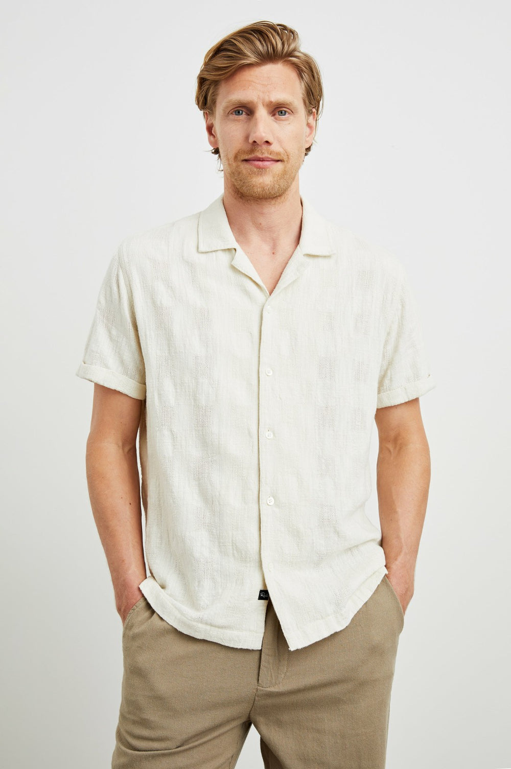 DRESDEN SHIRT - PARCHMENT| Rails outlet