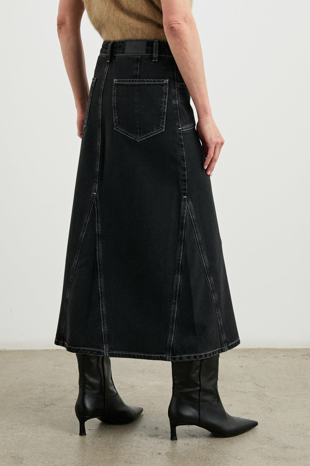 DEL REY SKIRT - BLACK SAND| Rails for sale