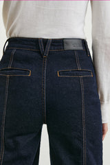 GETTY CROP UTILITY WIDE LEG - MIDNIGHT BLUES| Rails US