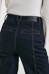 GETTY CROP UTILITY WIDE LEG - MIDNIGHT BLUES| Rails US