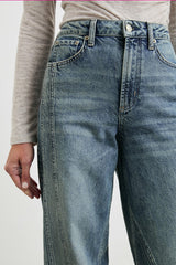 GETTY TWIST SEAM WIDE LEG - DESERT SKY| Rails online