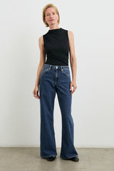 ANGELENO WIDE LEG - PEBBLE BLUE| Rails for sale