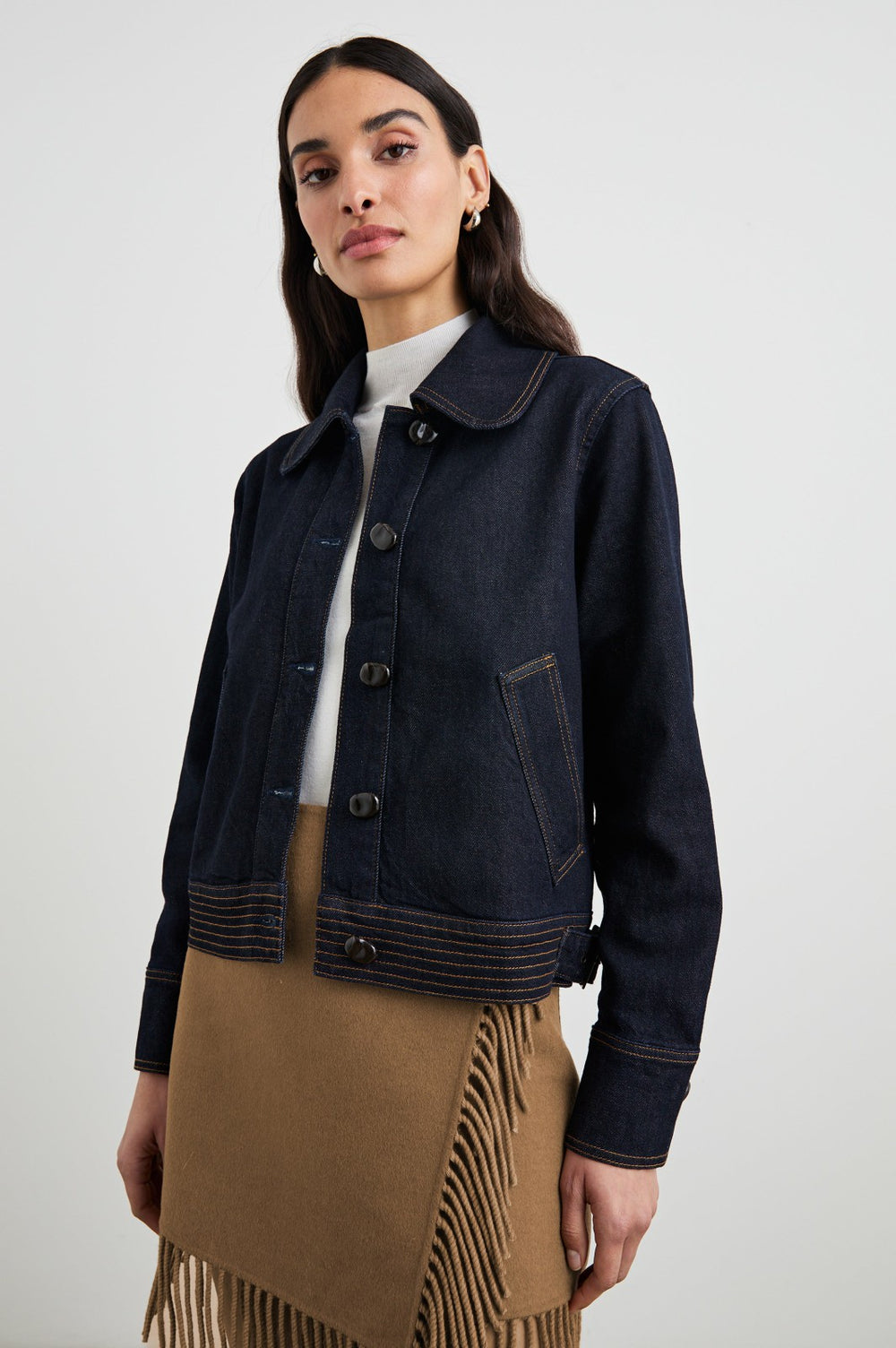 FIGUEROA JACKET - MIDNIGHT BLUES| Rails outlet