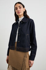 FIGUEROA JACKET - MIDNIGHT BLUES| Rails outlet