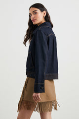 FIGUEROA JACKET - MIDNIGHT BLUES| Rails outlet