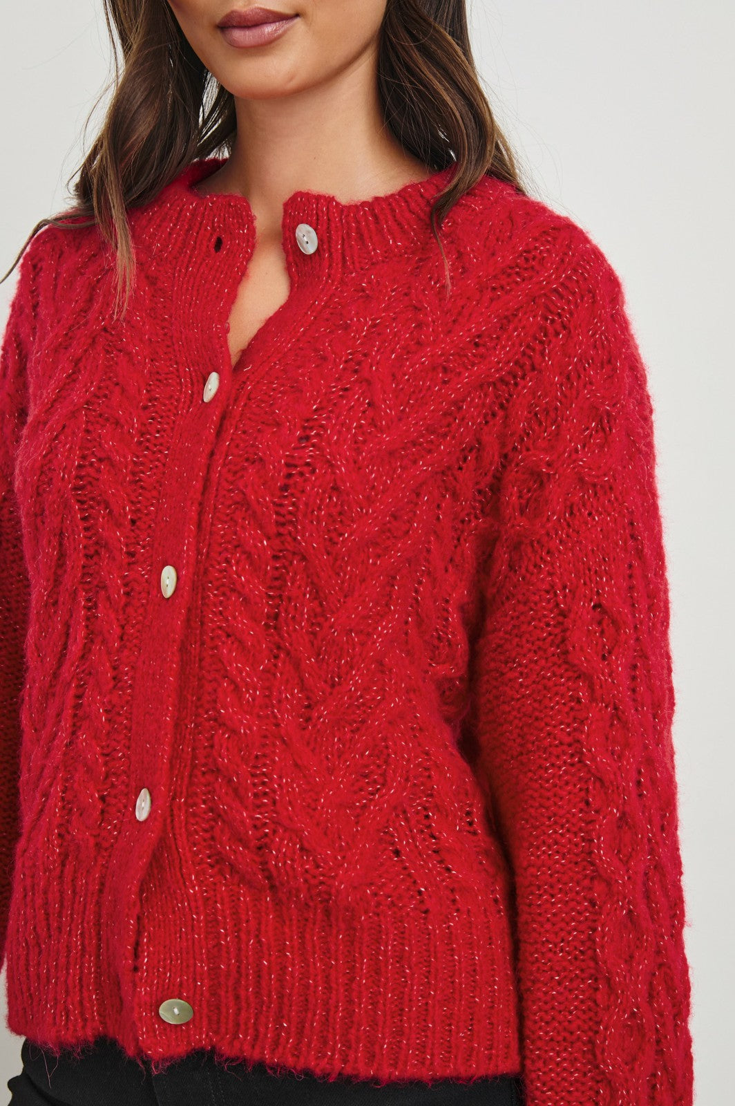 AMELIE SWEATER - SCARLET| Rails online