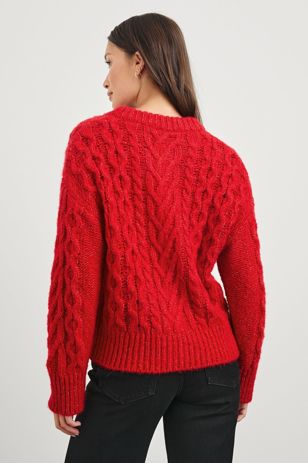 AMELIE SWEATER - SCARLET| Rails online