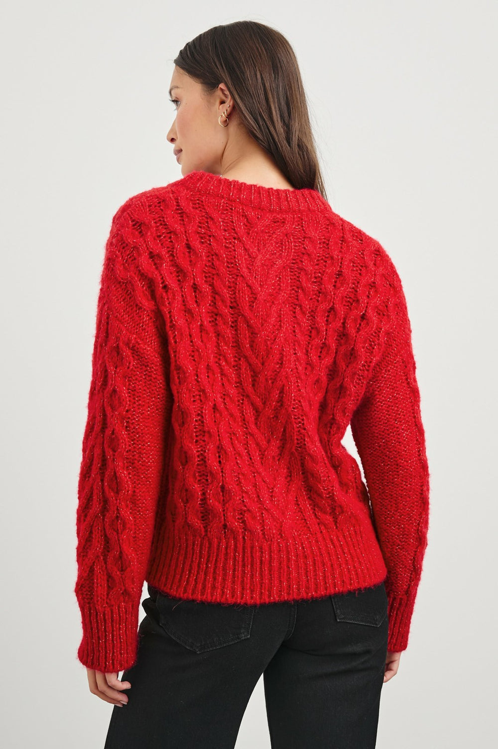 AMELIE SWEATER - SCARLET| Rails online