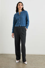 AMELIE SWEATER - LAKE| Rails online