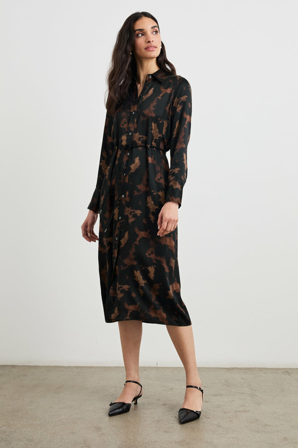 ANINA DRESS - DIFFUSED SANDSTONE| Rails sale