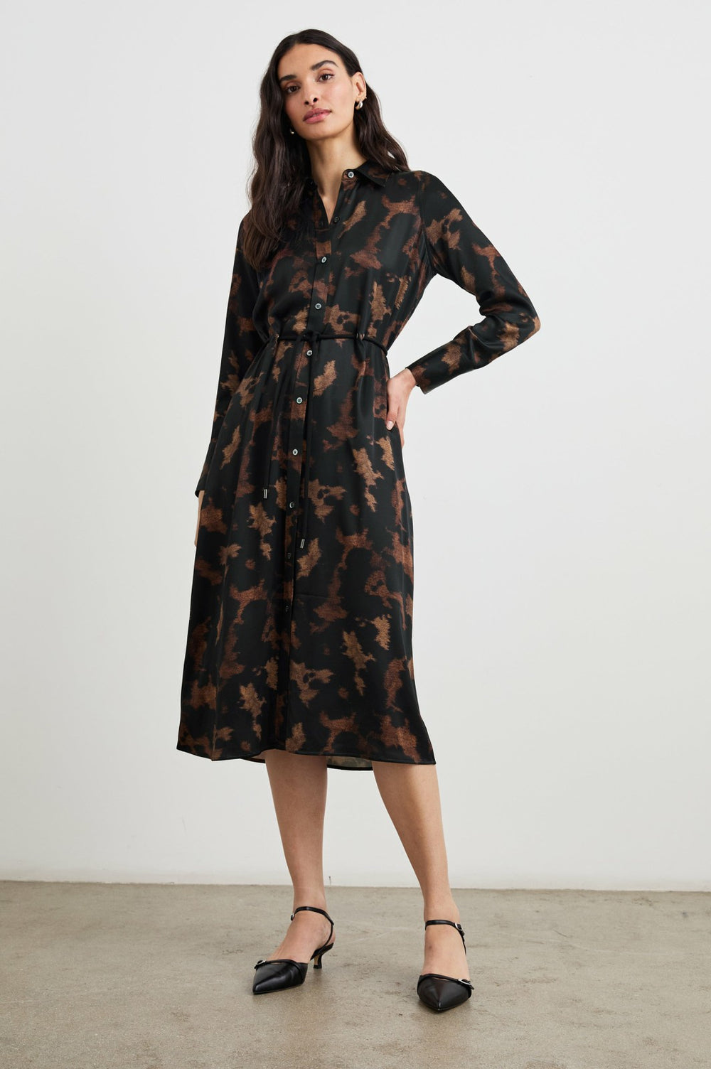 ANINA DRESS - DIFFUSED SANDSTONE| Rails sale