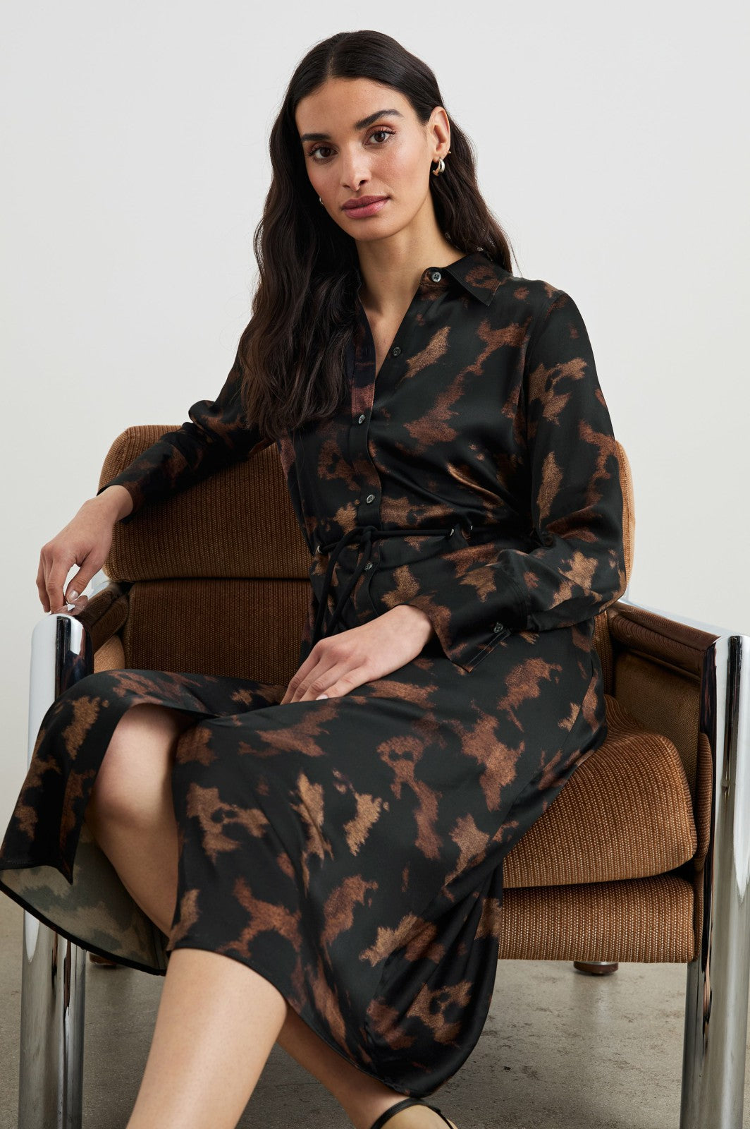 ANINA DRESS - DIFFUSED SANDSTONE| Rails sale
