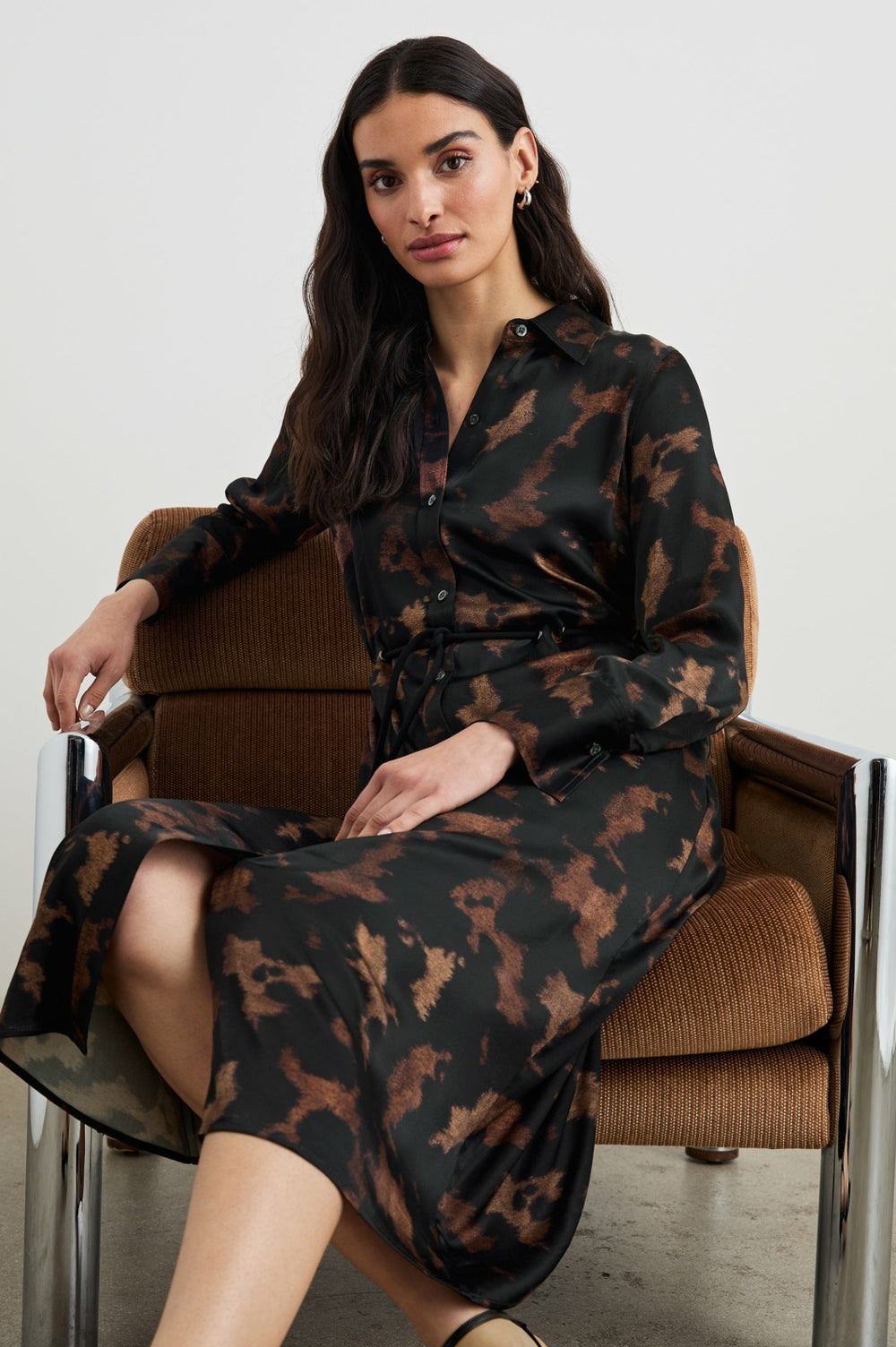 ANINA DRESS - DIFFUSED SANDSTONE| Rails sale