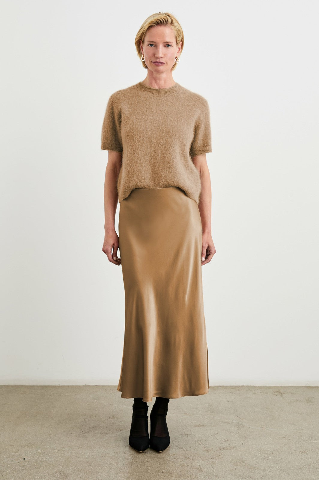 ANYA SKIRT - CAMEL| Rails online