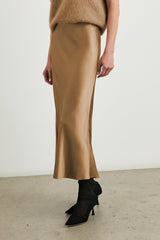 ANYA SKIRT - CAMEL| Rails online