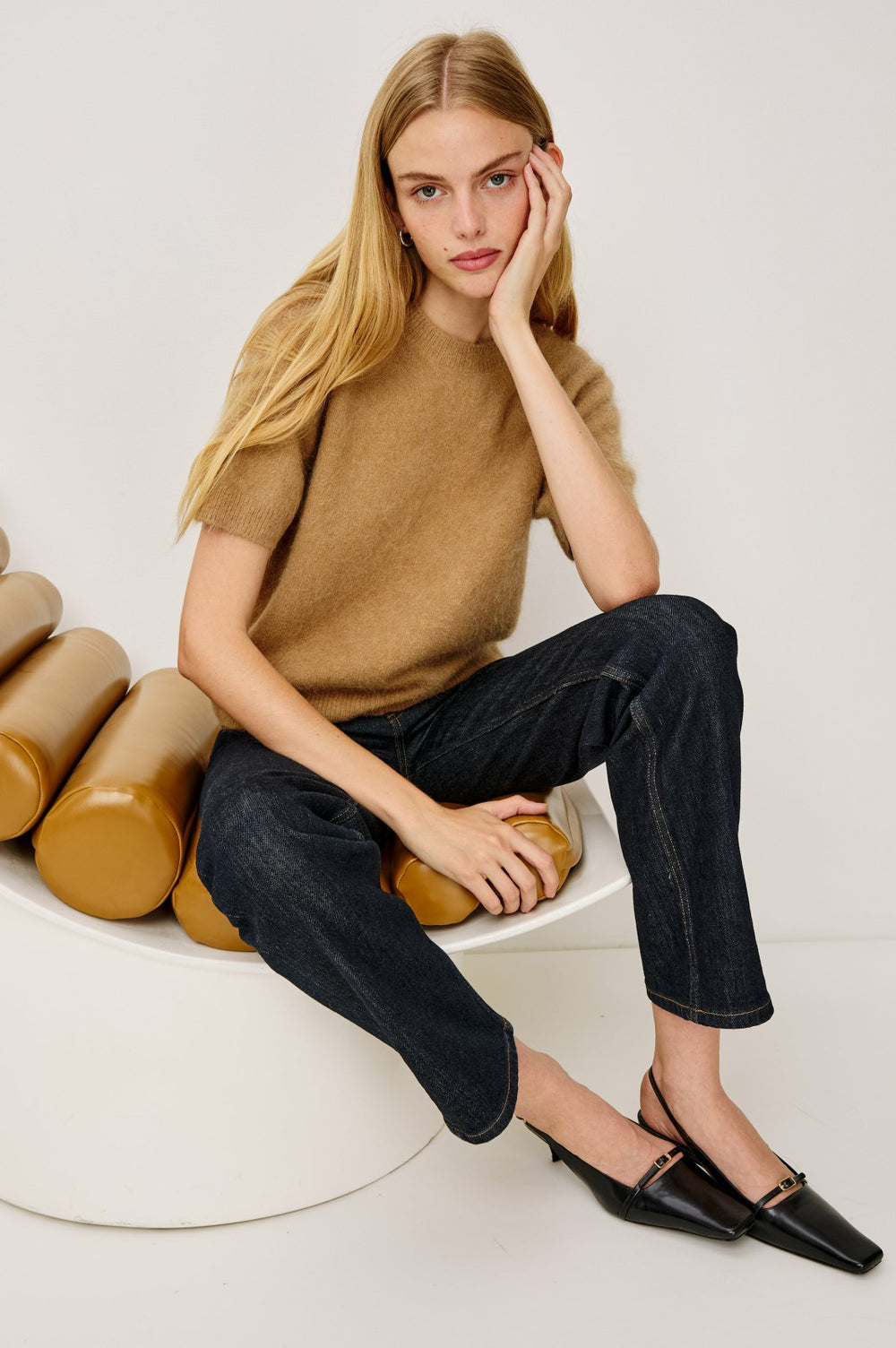 BRIAR TOP - CAMEL| Rails US