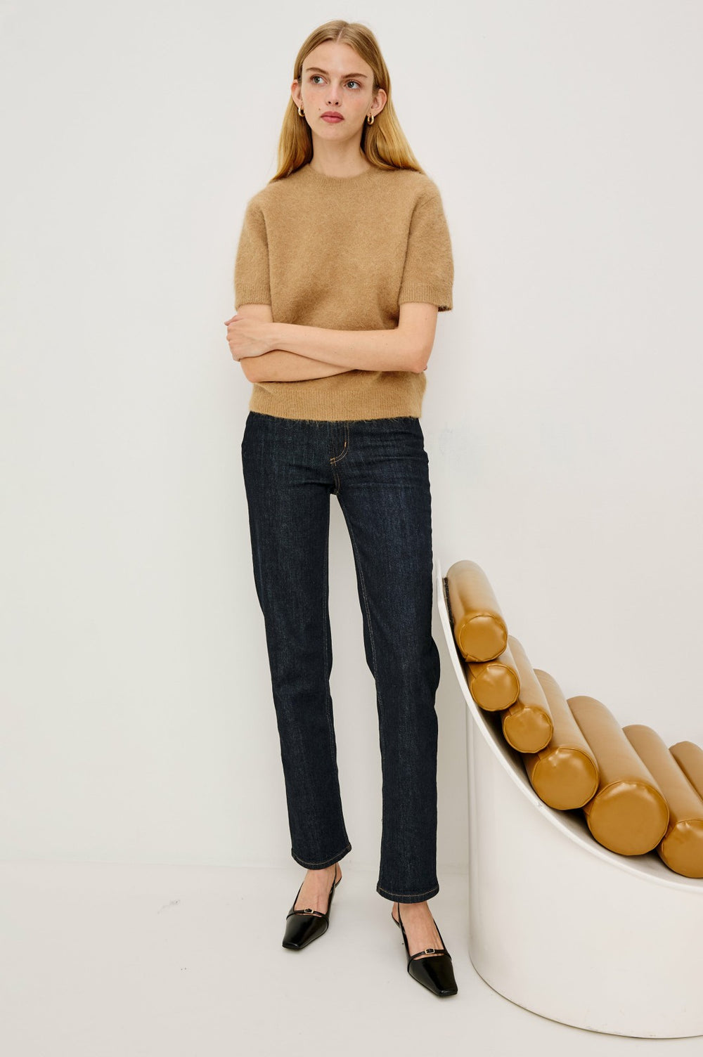 BRIAR TOP - CAMEL| Rails US